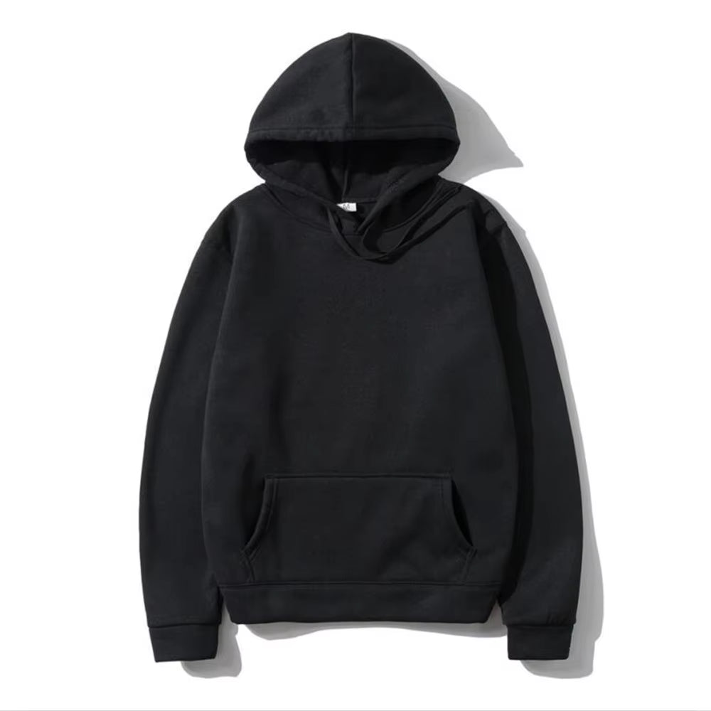 Hoodie casual lisa, cerrada unisex