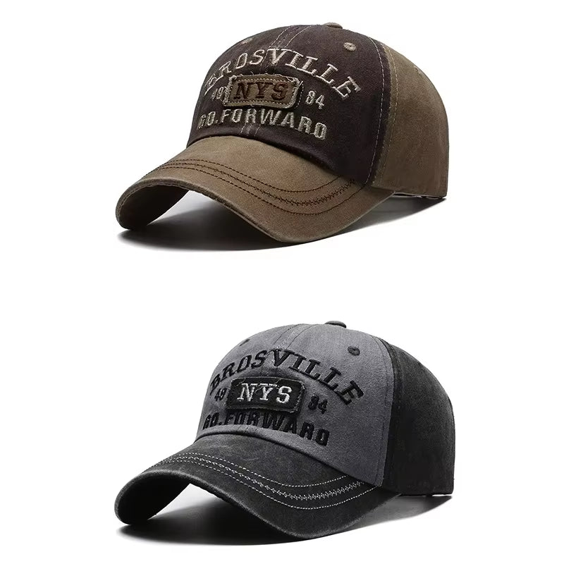 Gorra de béisbol para hombre bordada