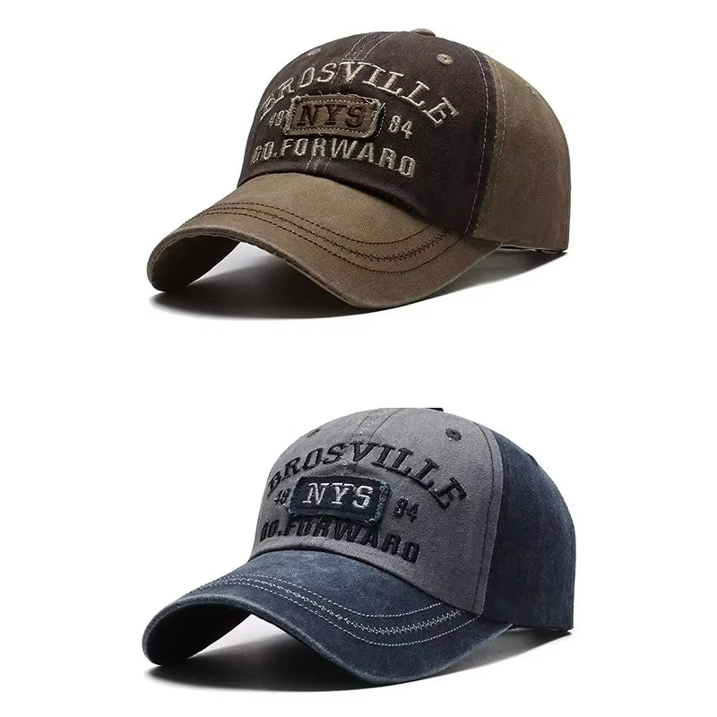 Gorra de béisbol para hombre bordada