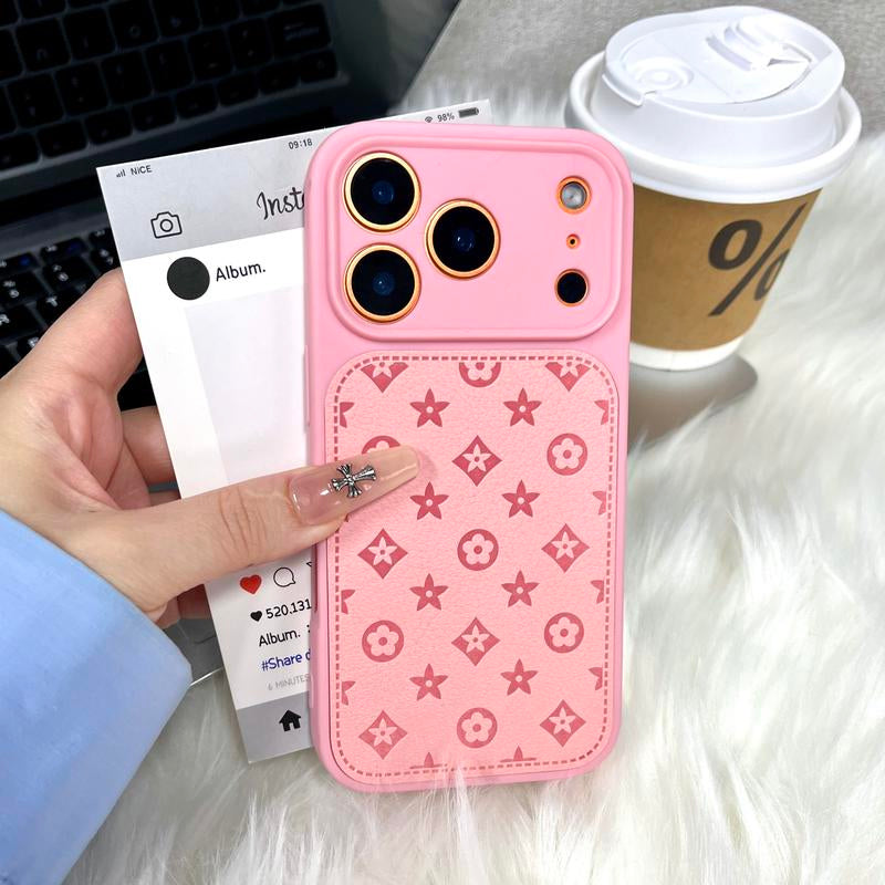 Funda de cuero de lujo para iPhone 17, 16, 15, 14, 13 Pro Max, plus.