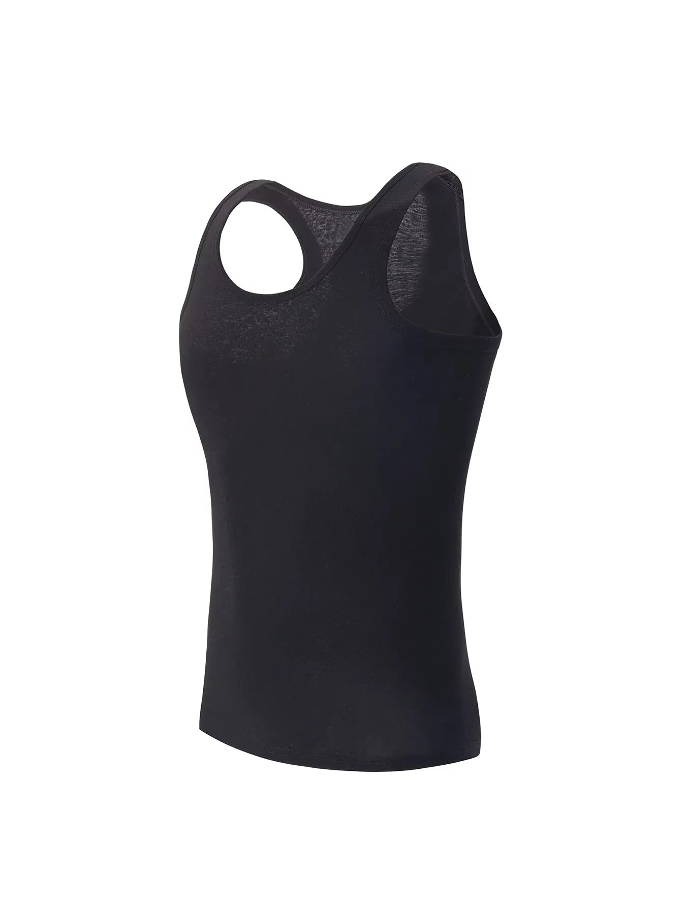 Paquete de playeras de algodón sin mangas para hombre, de corte sencillo, deportivo, informal.