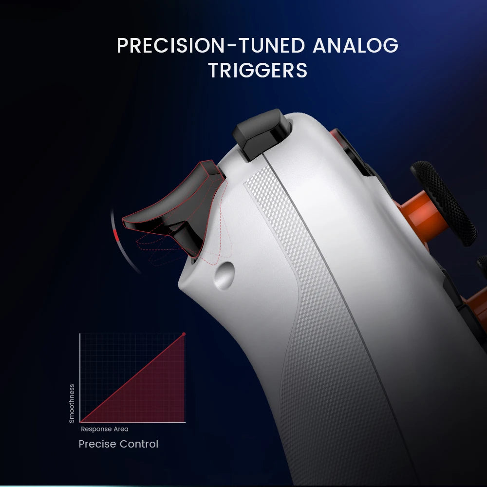 Mando inalámbrico Gamesir Nova Lite con Bluetooth, adaptador y cable para Switch, Android, iOS, PC y Steam