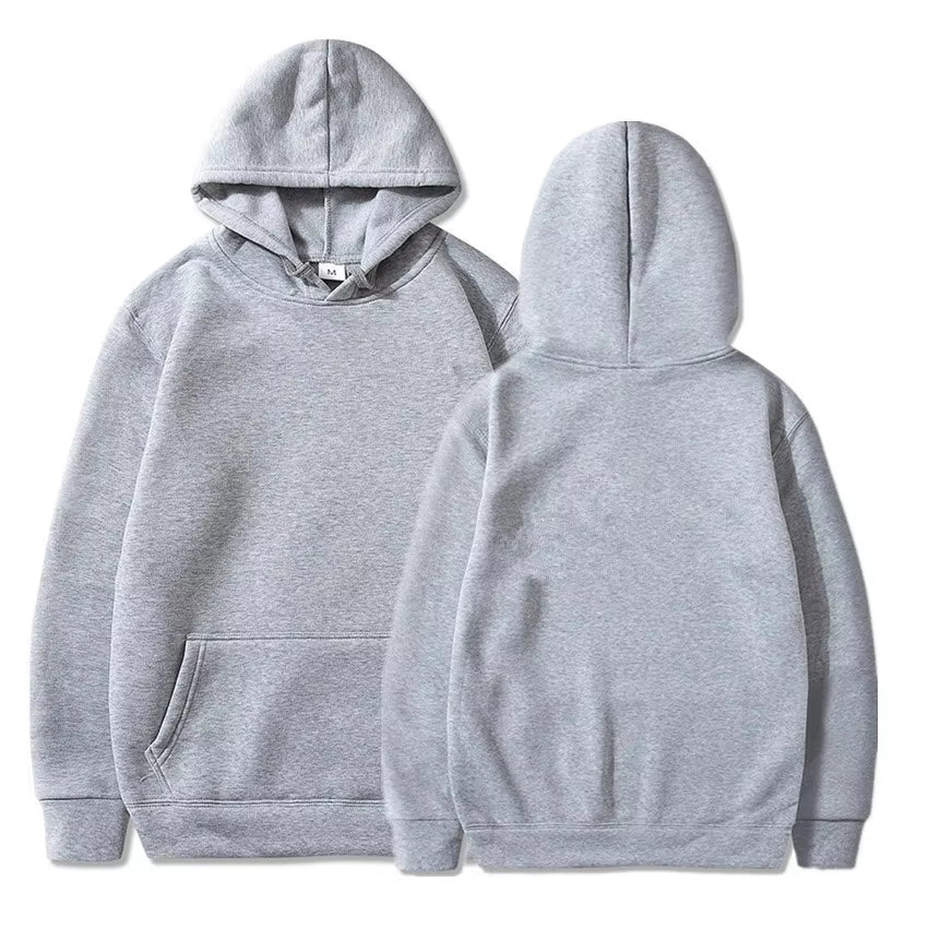 Hoodie casual lisa, cerrada unisex