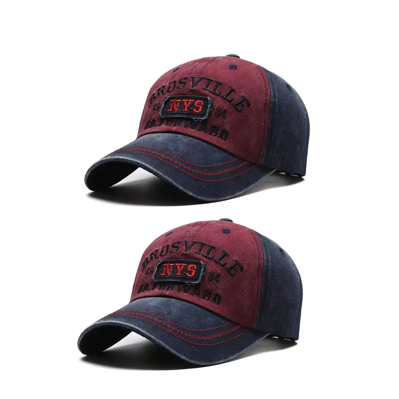 Gorra de béisbol para hombre bordada